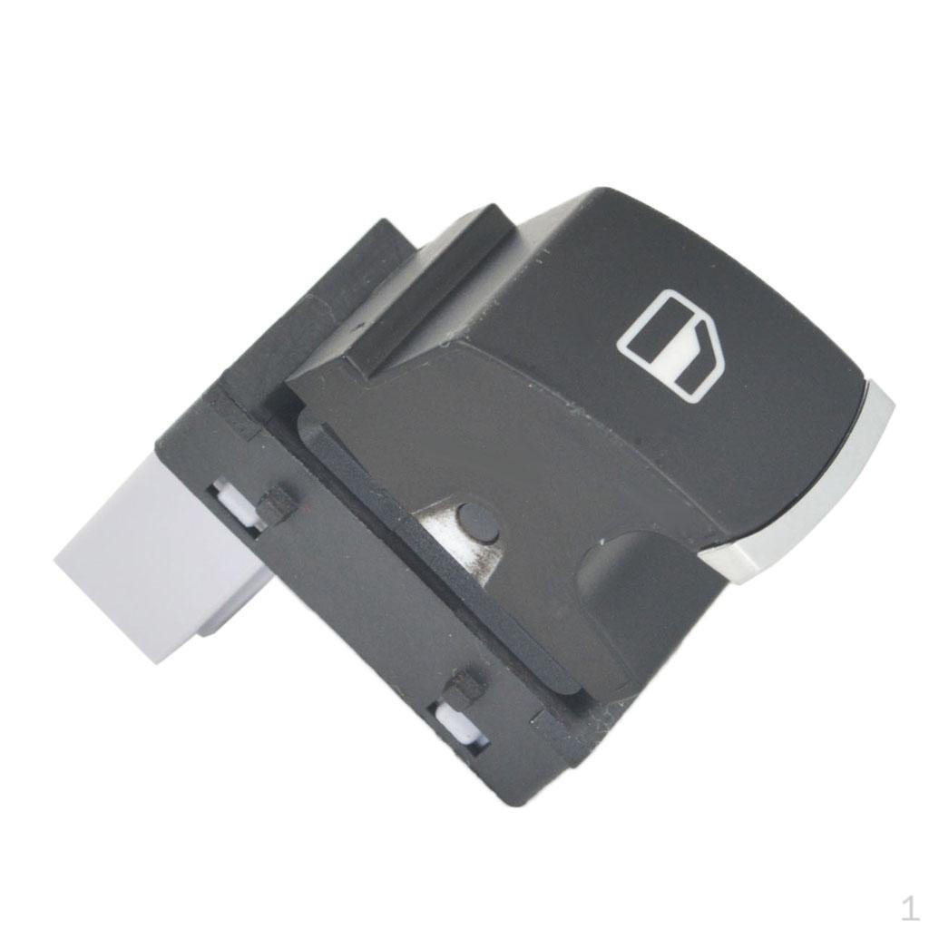 Passenger Side Window Control Switch Button for VW MK5 Golf 3C
