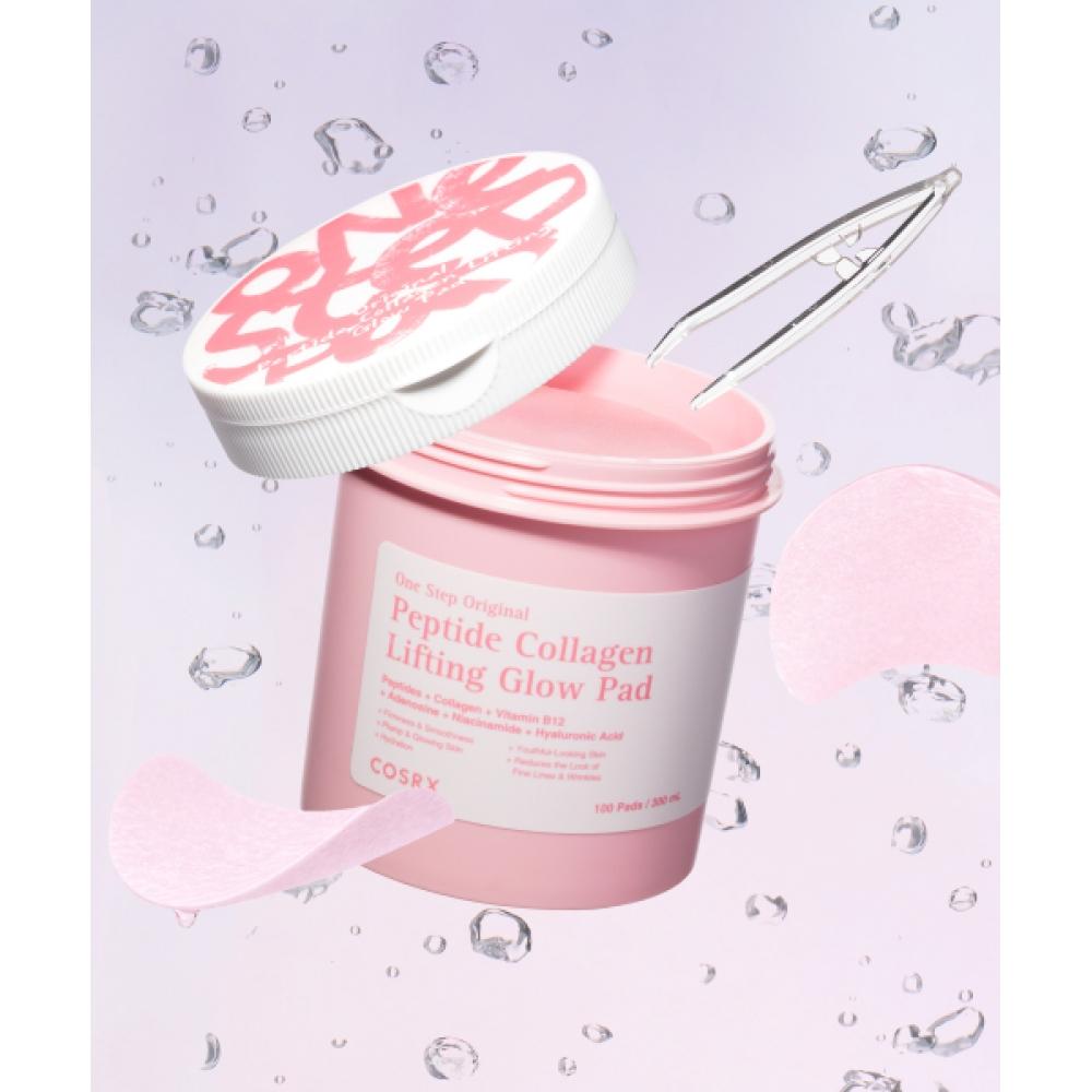 COSRX One Step Original Peptide Collagen Lifting Glow Pad 100 Sheets