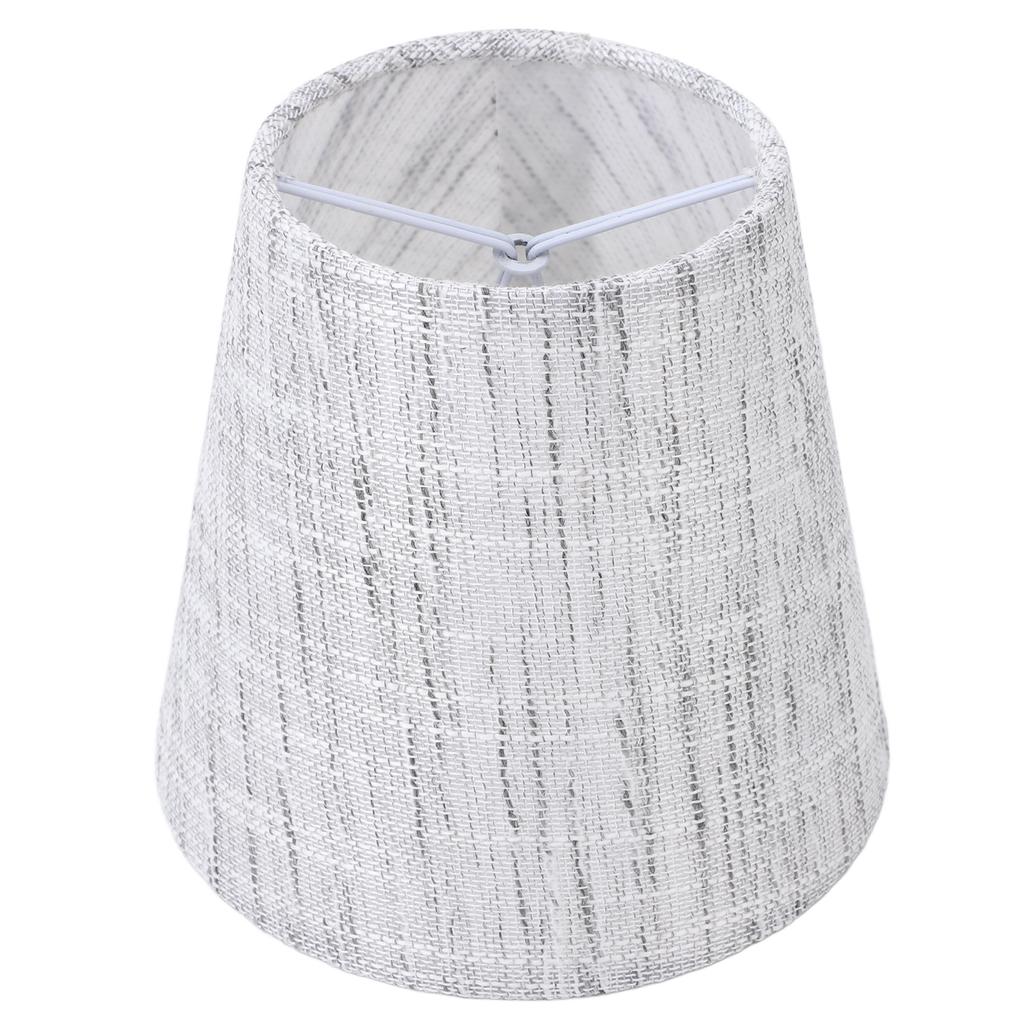 3 Stück Stofflampenschirm Exquisit Vintage Hohe Lichtdurchlässigkeit Klemmen auf Lampenschirm Ersatz für Wohnzimmer Schlafzimmer