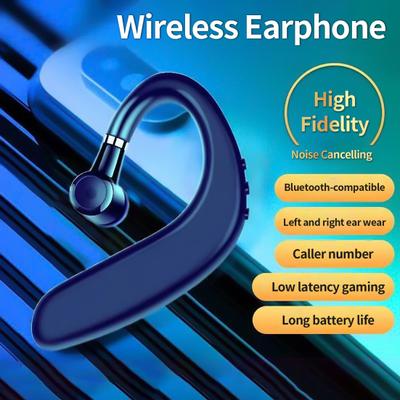 S109 Wireless Earphone High Fidelity Intelligent Noise Cancelling Ergonomic Bluetooth-compatible Mini Stereo Gaming Ear Hook Earbud for Running
