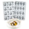 16 Holes Silicone Mousse Mold Mushroom Shaped Dessert Molds Chocolate Moulds
