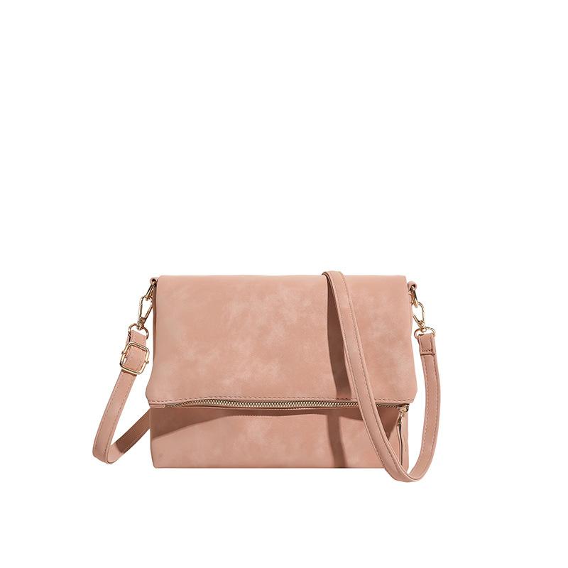 Trendy Women Crossbody Bag Fashi Texture Simple and Versatile Shoulder Bag Large Capacity Lightweight and Casual Saddle Bag