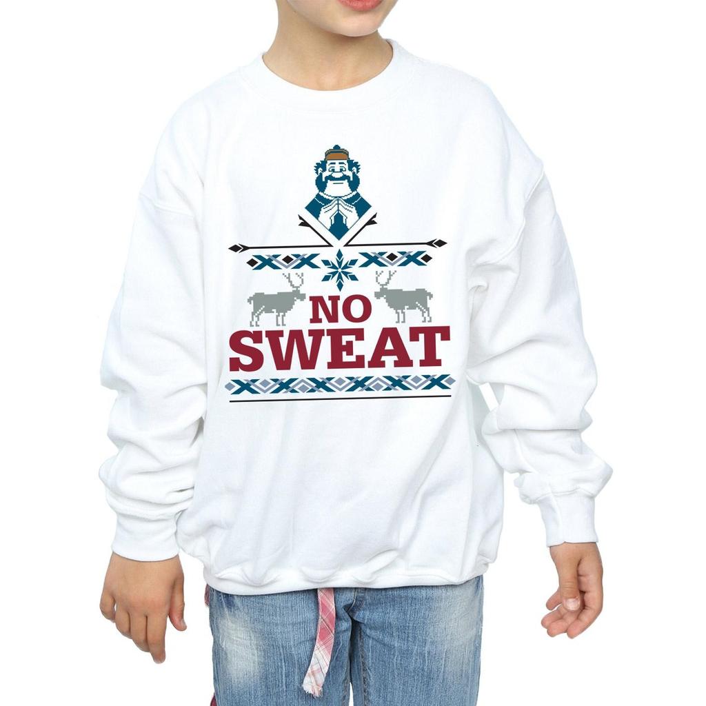 Disney Girls Frozen Oaken No Sweat Sweatshirt