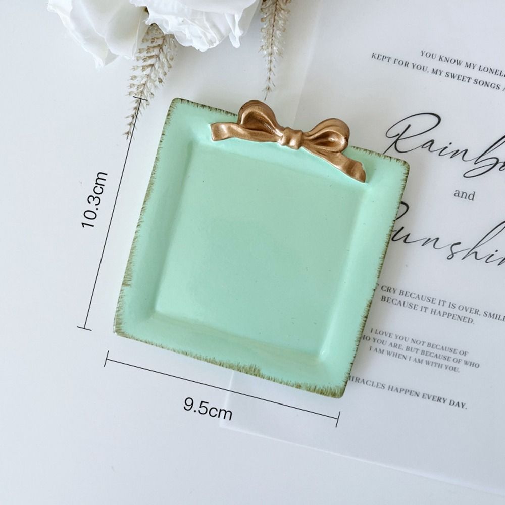 Resin Decorative Jewelry Plate Photo Props Jewelry Dish New Jewelry Display Tray Jewelry