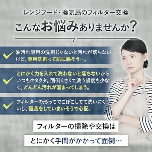 Genuine Fuji Industrial Easy Filter for Range Hoods (AES-4001) with a Hydrophilic Coating That Floats Oil with Water