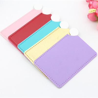 Unbreakable Shatter-proof Stainless Steel Solid Color Cosmetic Makeup Mirror
