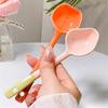 Creative Ceramic Pumpkin Spoon Cute Girl Heart Household Spoon Strawberry Spoon High Value Dessert Spoon High Temperature Resistant Spoon