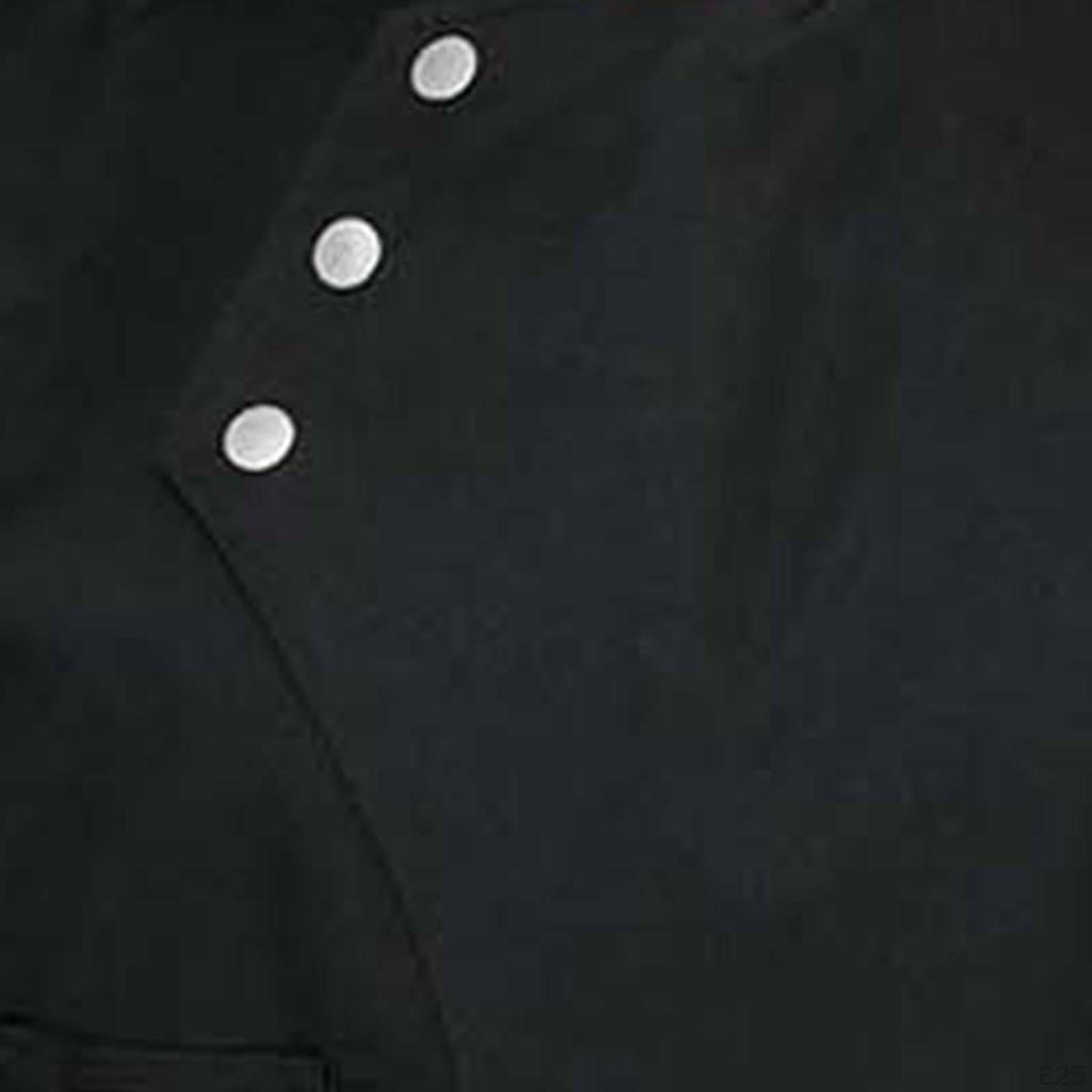 Unisex Chef Coat Breathable Waiter Apparel Jacket for Food Service