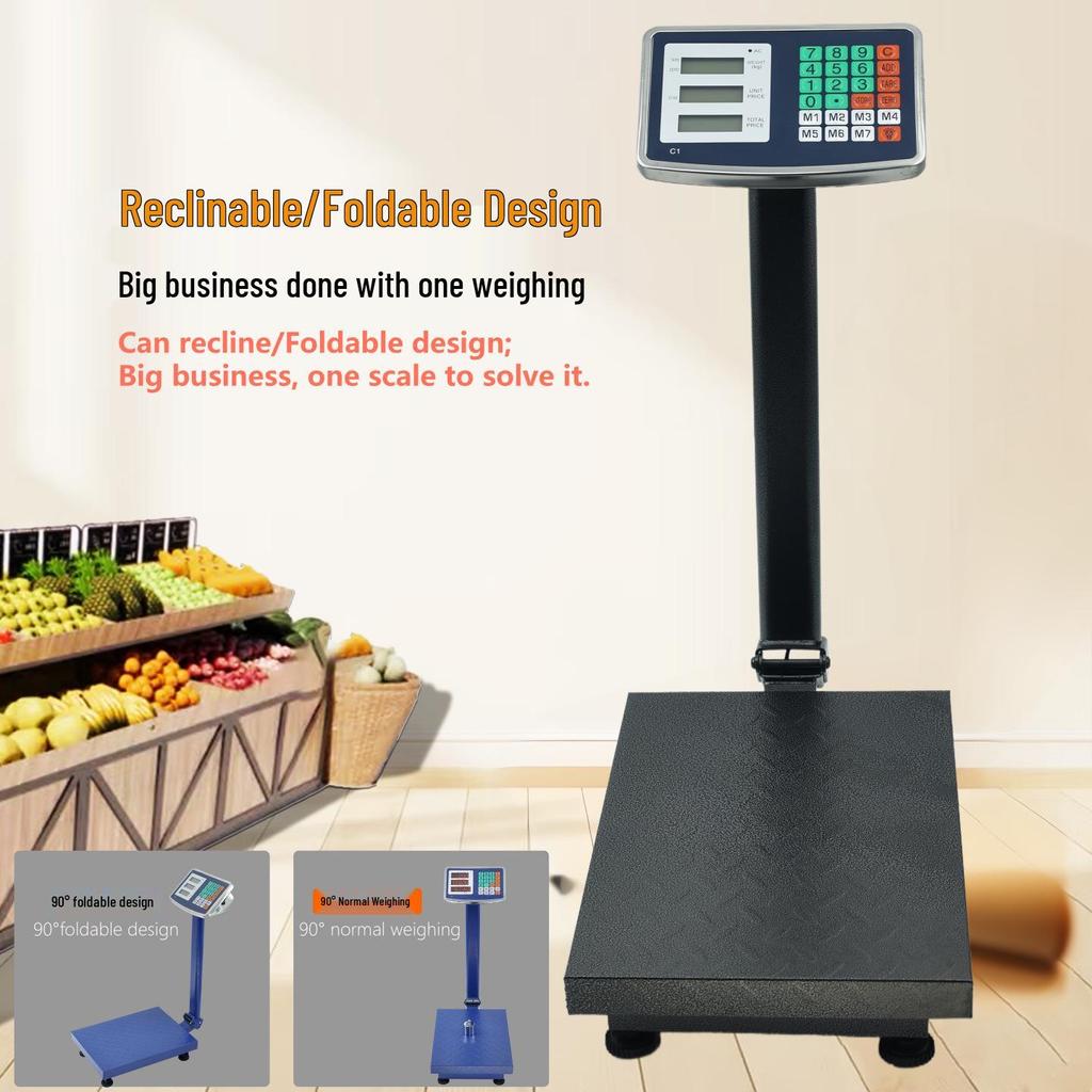 150kg Foldable High-Precision Electronic Scale with Free Shipping