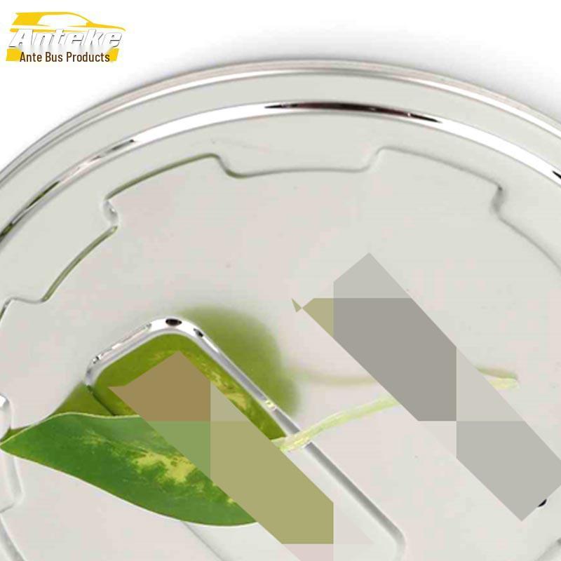 Yinglun SC6 Stainless Steel Fuel Tank Cap Decor - Scratch-Resistant Exterior Sticker