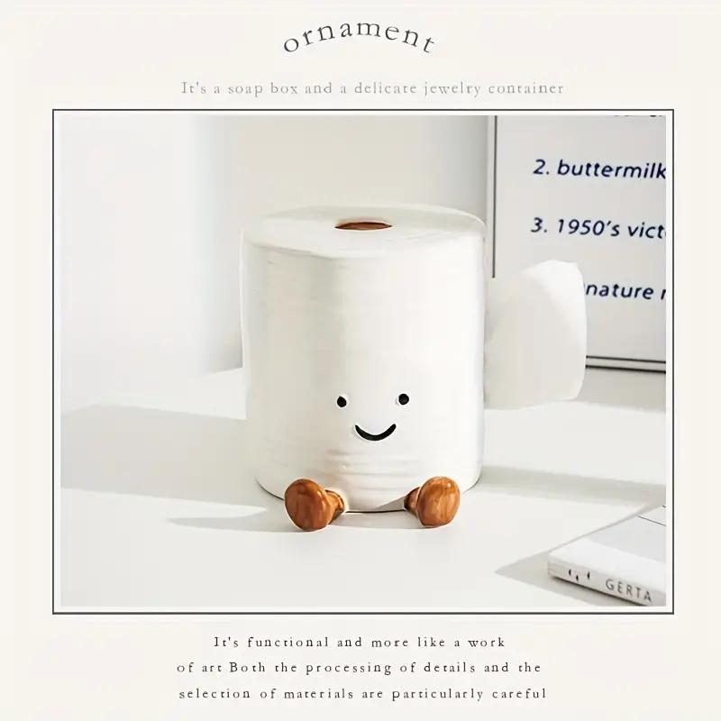 Taschentuchbox-Halter Keramik-Abdeckung Toilettenpapier-Box Serviettenhalter Fall Seidenpapier-Spender Papierhandtuch-Aufbewahrungsbox Taschentuchboxen