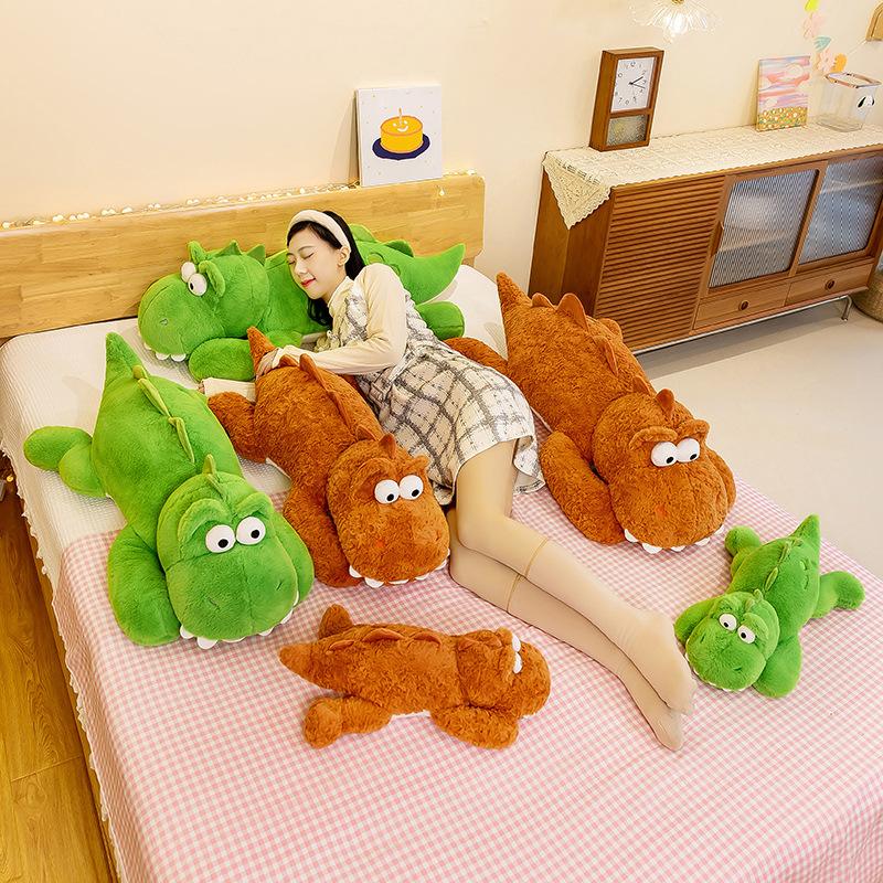 Cute Dragon Doll Pillow Large Dinosaur Plush Toy Doll Children's Companion Ragdoll