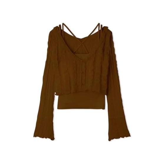 SNIDEL Sheer Cardigan Cami setupSWCT244161 Women s