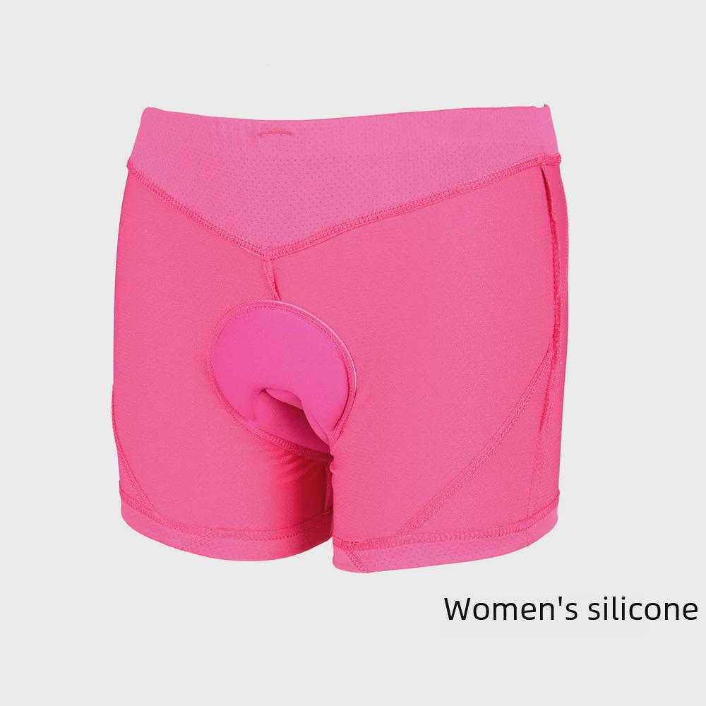 Breathable Cycling Underwear with Shock Absorption and Moisture-Wicking Silicone Padding