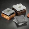 Volcanic Rock Barbecue Plate Japanese Barbecue Stove Beef Steak Plate High Temperature Stone Grill Plate Stone Baking Tray