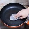 6pcs Double Layer Steel Wire Cleaning Cloths Silver Dishes Cleaning Rags Dish Towels  Pot