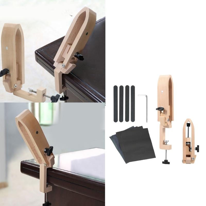 Leather Stitching Ponies Adjustable Leather Sewing Ponies Horse Clamp Leather Ponies with Sanding Strips