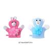 2 Pieces Baby Bath Glove Towel Bathing Comfortable Sponge Showering Gloves Accessory for Household Toilet Shower Room