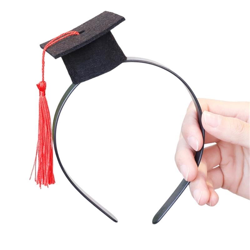 Graduation Season Hair Clip for Student Graduation Hat Hairband Party Supply