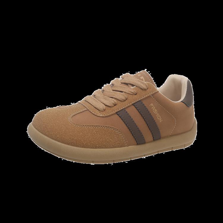 

Модные повседневные кроссовки женские осень 2024 новые немецкие кроссовки тренд интернет знаменитости мягкая подошва 35 верблюд