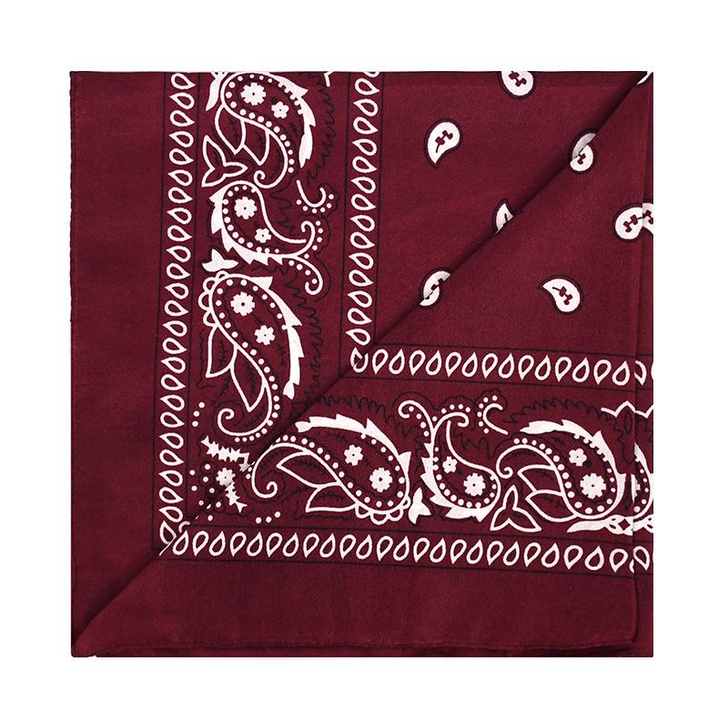 2026 Y2K Girl Square Scarf Women Paisley Hip-Hop Vibe Headband Foulard Hijab Hair Bands Neckerchief Female Head Wraps Bandana