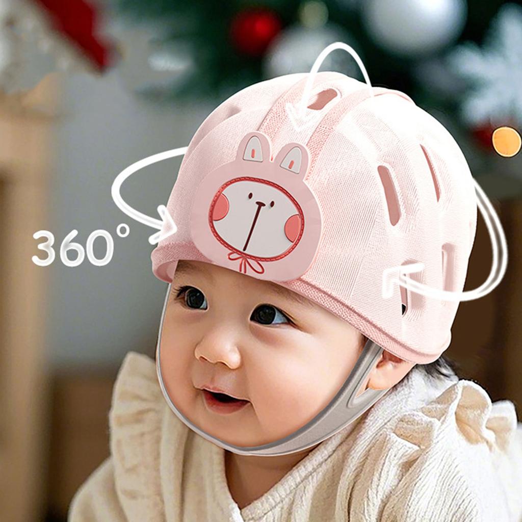 Lightweight Baby Headgear for Indoor and Outdoor Activity Safety Helmets Caps Headwear for Crawling and Playground Fun