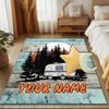 1PC Custom Name Adventure Poster Theme Floor Mat Ideal for Living Room, Game Rooms, Office, Bedroom, Floor Mat Playful Design