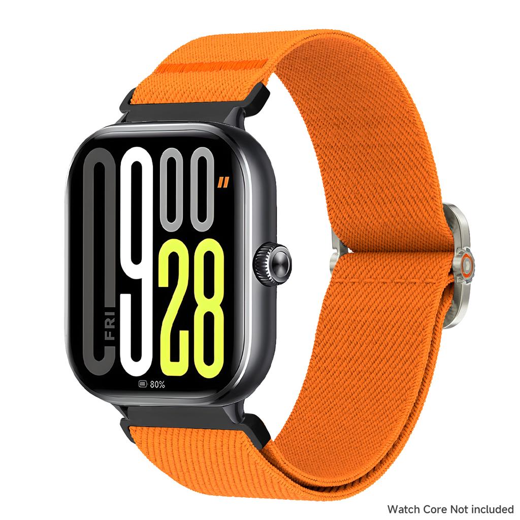 Elastic Nylon Band For Xiaomi Watch Miband 9/8 Pro Braided Sport Strap For Redmi Watch 6 5 4 Smartwatch Bracelet Accessories