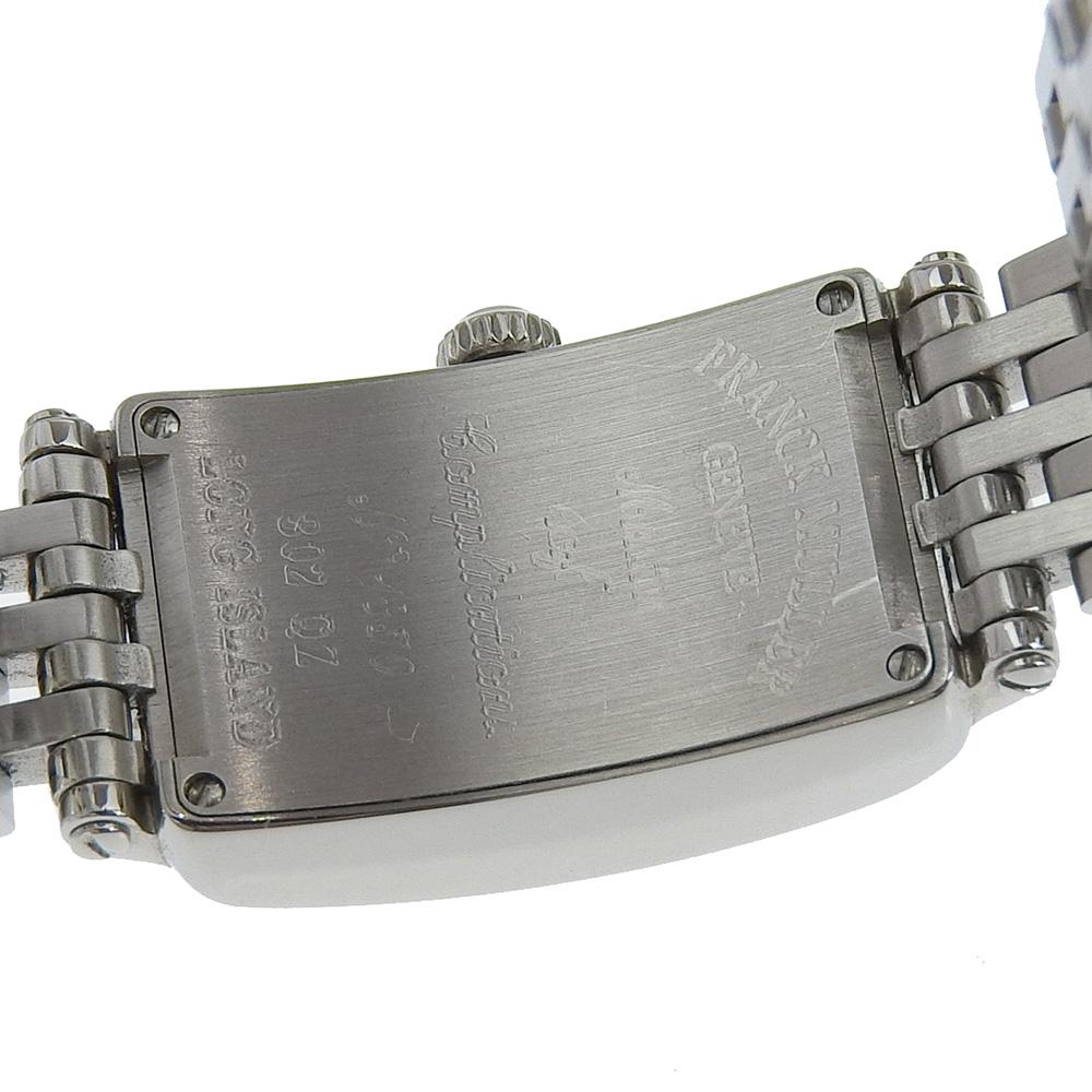 FRANCK MULLER Long Island Watches 802QZ SilverDial Stainless Steel Quartz Analog display Women Used