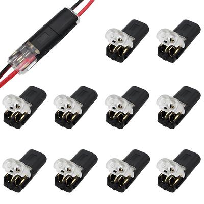 10 ks 2 Nízkonapěťový univerzální konektor Konektor elektrického vodiče, Zapojení