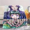 Jinshi and Maomao Print Flannel Blanket,High quality Comfortable for All Seasons,Home Decor,Warmth and Comfort,Perfect for Christmas Gifts