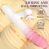 Automatic Thrusting Vibrator for Women - 3-in-1 Clit & G-Spot Stimulator with Vibration Modes, Rechargeable Adult Sex Toy