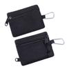 Simple outdoor tactical key bag zipper coin purse headphones storage card bag small wallet mini tools bag
