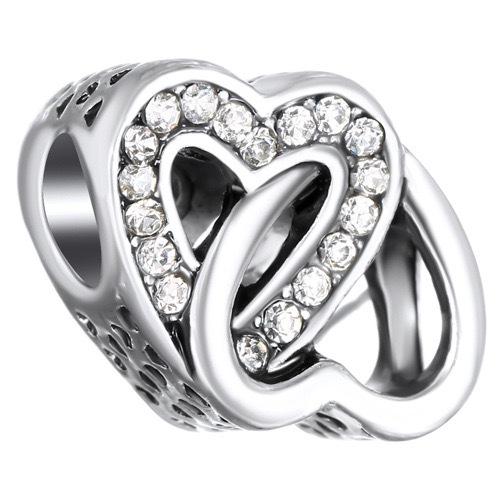 S925 Silver Cute Bear Giraffe Flower Heart Butterfly Bead Bracelet DIY Jewelry Making Kit