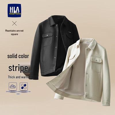 HLA Men's Autumn Stand Collar Jacket
