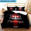3pcs CR Flamengo Printed Bedding Set Duvet Cover Closure Includes 1 Duvet Cover & 2 Pillowcases Bedding Sets Home Decor Gifts