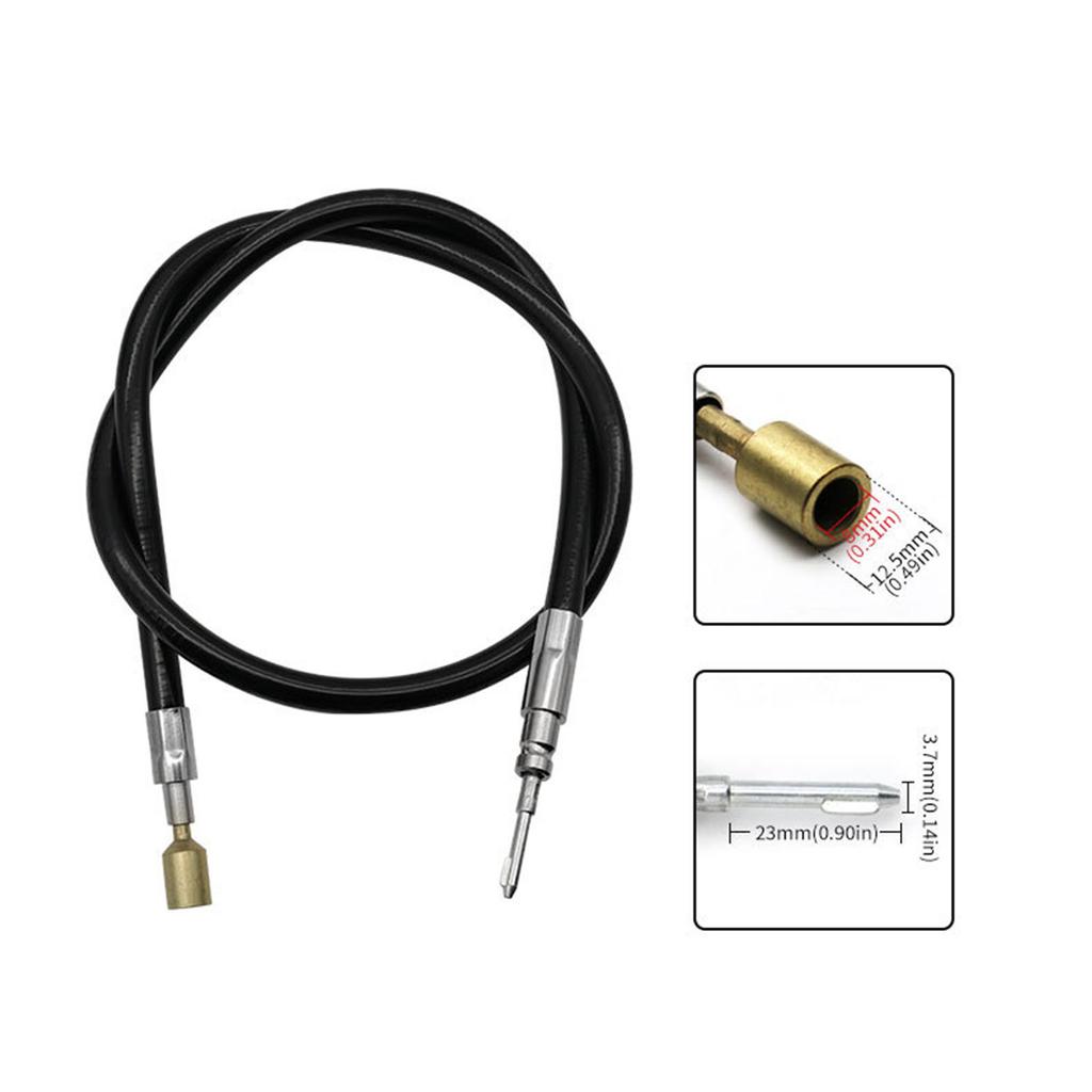 Flexibilní prodloužení vrtacího hřídele Flexibilní hřídel Bezklíčové sklíčidlo Prodloužení vrtáku Nástavec na brusku Náhradní díl pro rotační nástroj