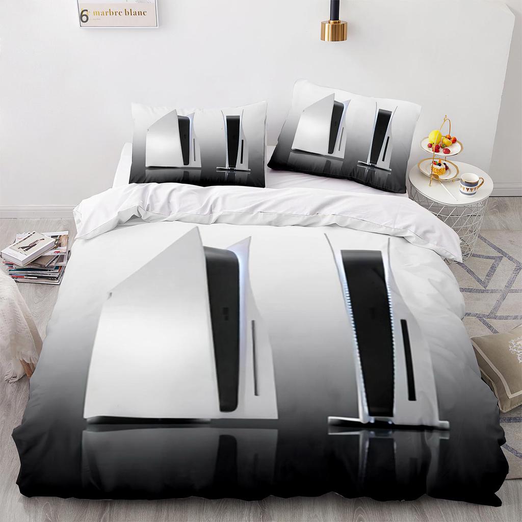 Comforter Cool Gamepad Bedding Set Single Twin Full Queen King Size Kawaii Bed Set Aldult Kid Bedroom Three-Piece Suits 3D Print