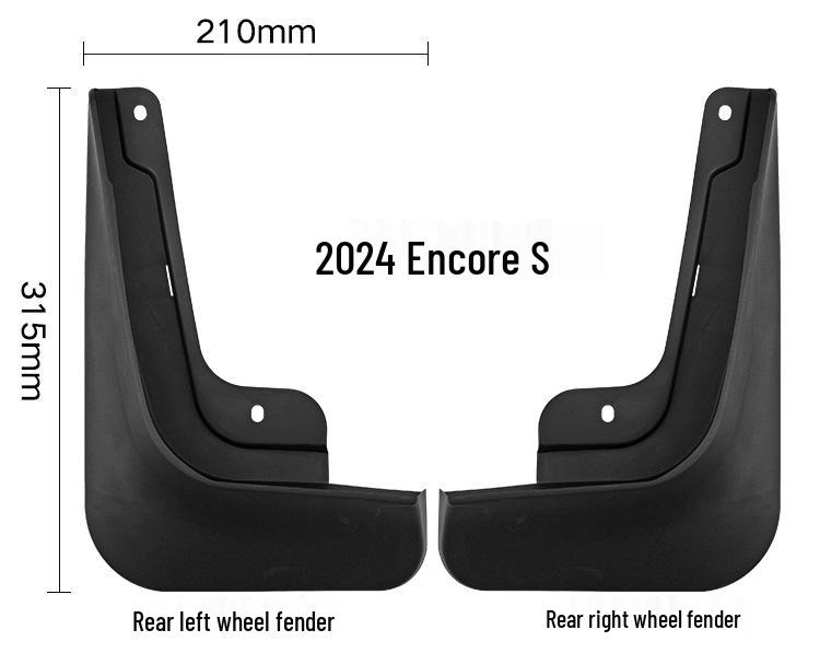 Upgraded Fender Mud Flaps for Buick Envision S