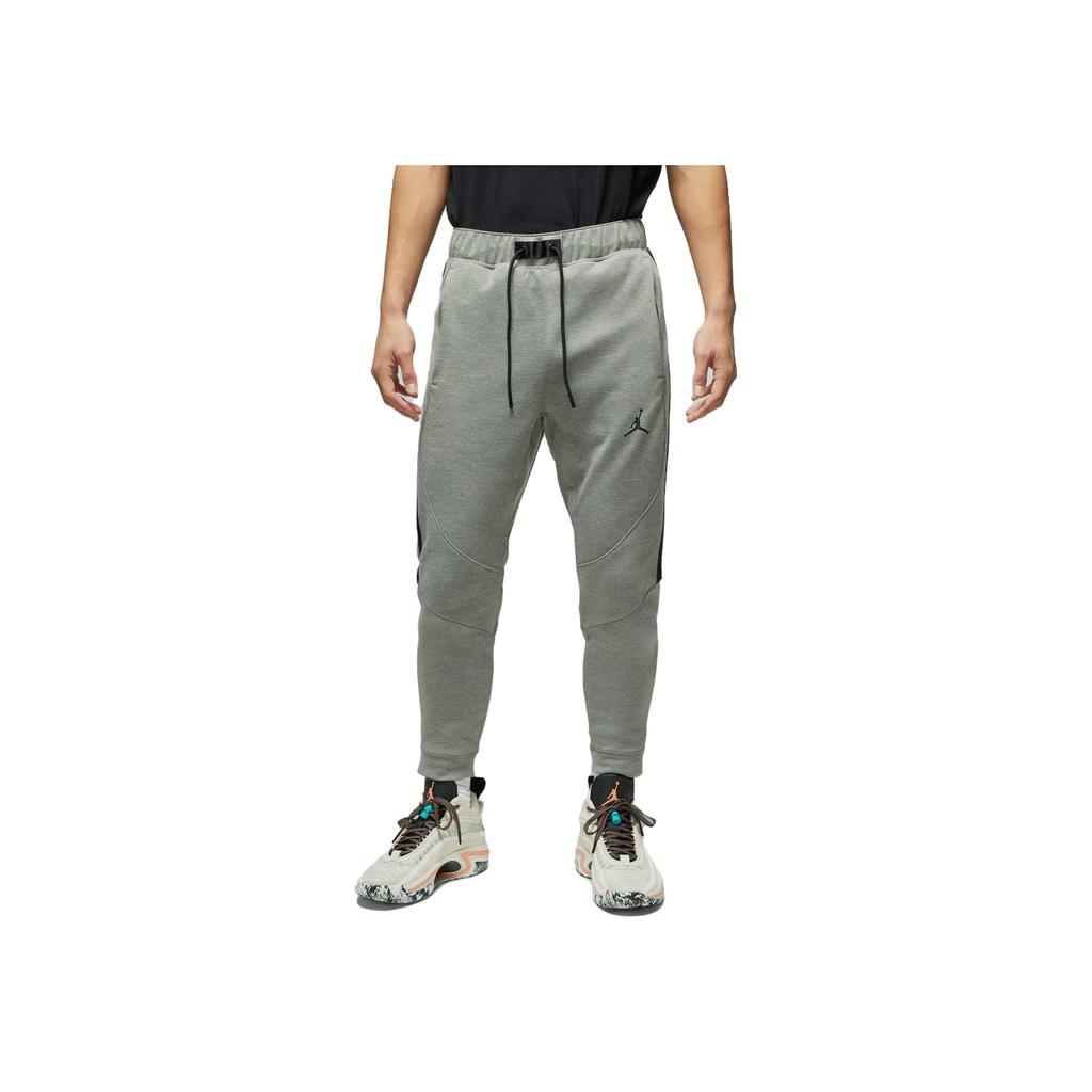 Jordan Dri-Fit Solid Elastic Waist Quick-Drying Sports Pants Men Bottoms Dark-Grey DV9786-063