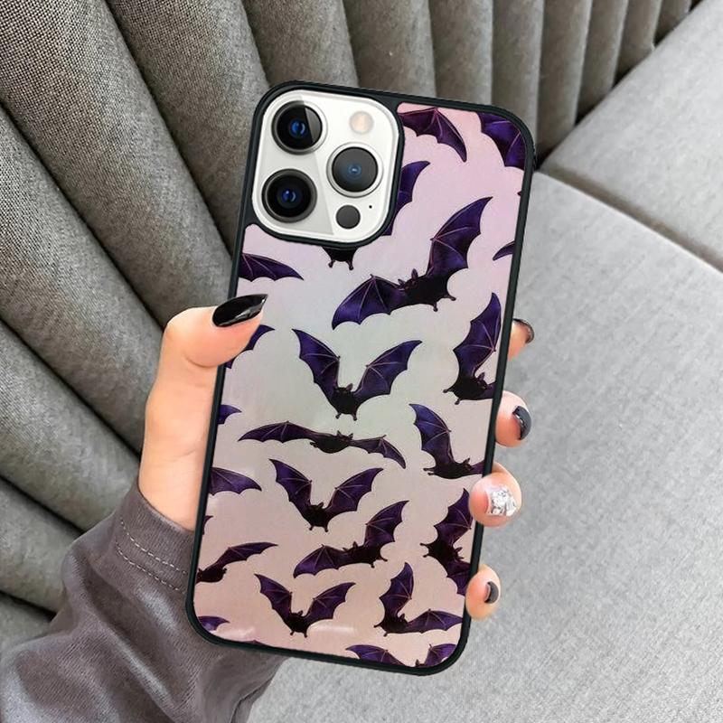 Goth Vampire Bat Gothic Phone Case For iPhone 17 Air 16 16e 15 13 14 Pro Max 11 12 Plus 2022 MAX Shell Cover Coque
