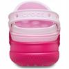 Saboti Femei Crocs Classic Stacked Clog Dragon Fruit 38-39 EU Synthetic Material Platform Comfort Slip Resistant Clogs