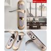 Vintage Bedroom Interior Door Lock Easy Install Interior Door Knobs Door Handle Lock Set  Indoor