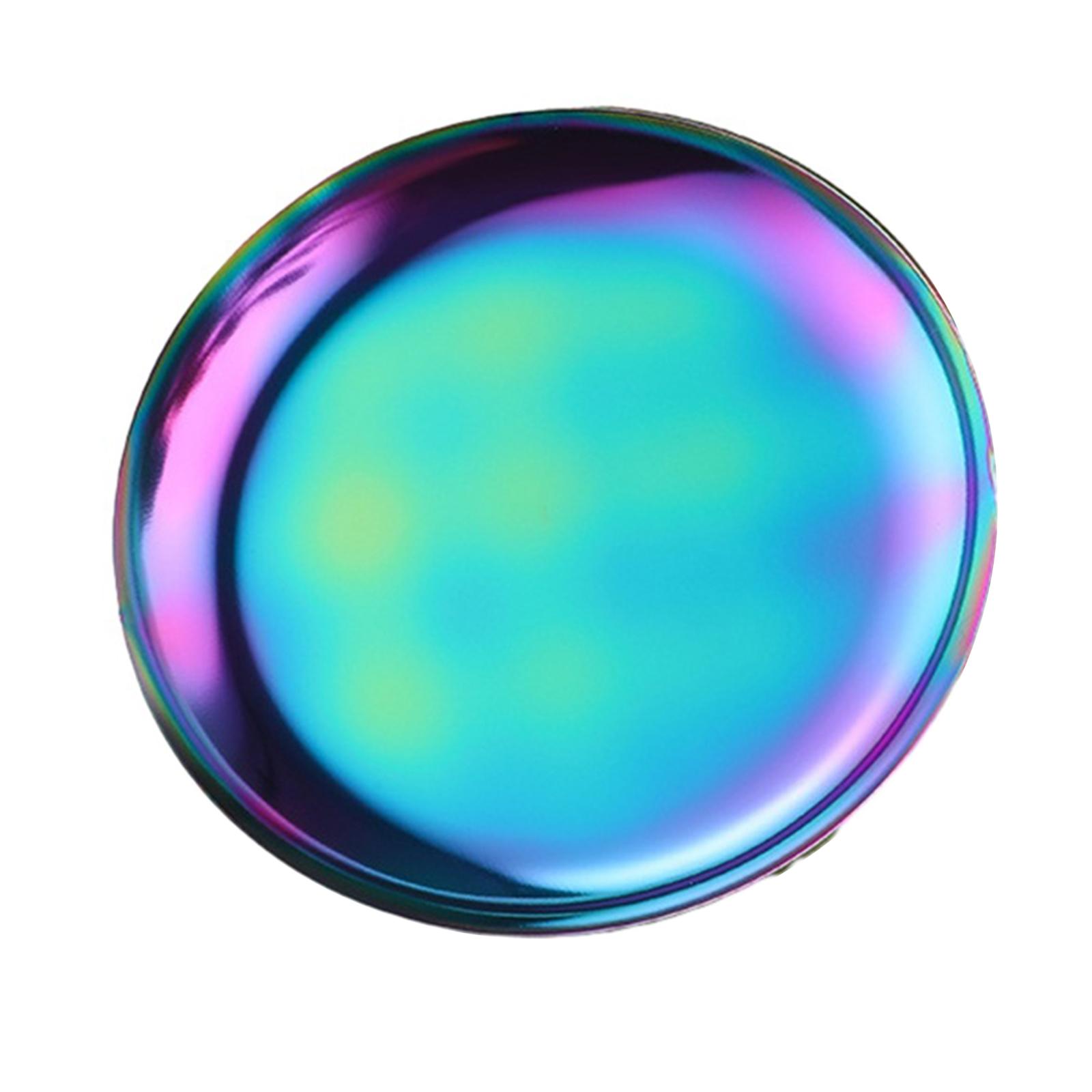 

Shiny Storage Tray Cosmetics Dessert Dish Dressing Table Colorful