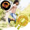 Cuerda para saltar para niños con luz LED de colores, cuerda para saltar luminosa electrónica con agarre cómodo que funciona con pilas, equipo de Fitness