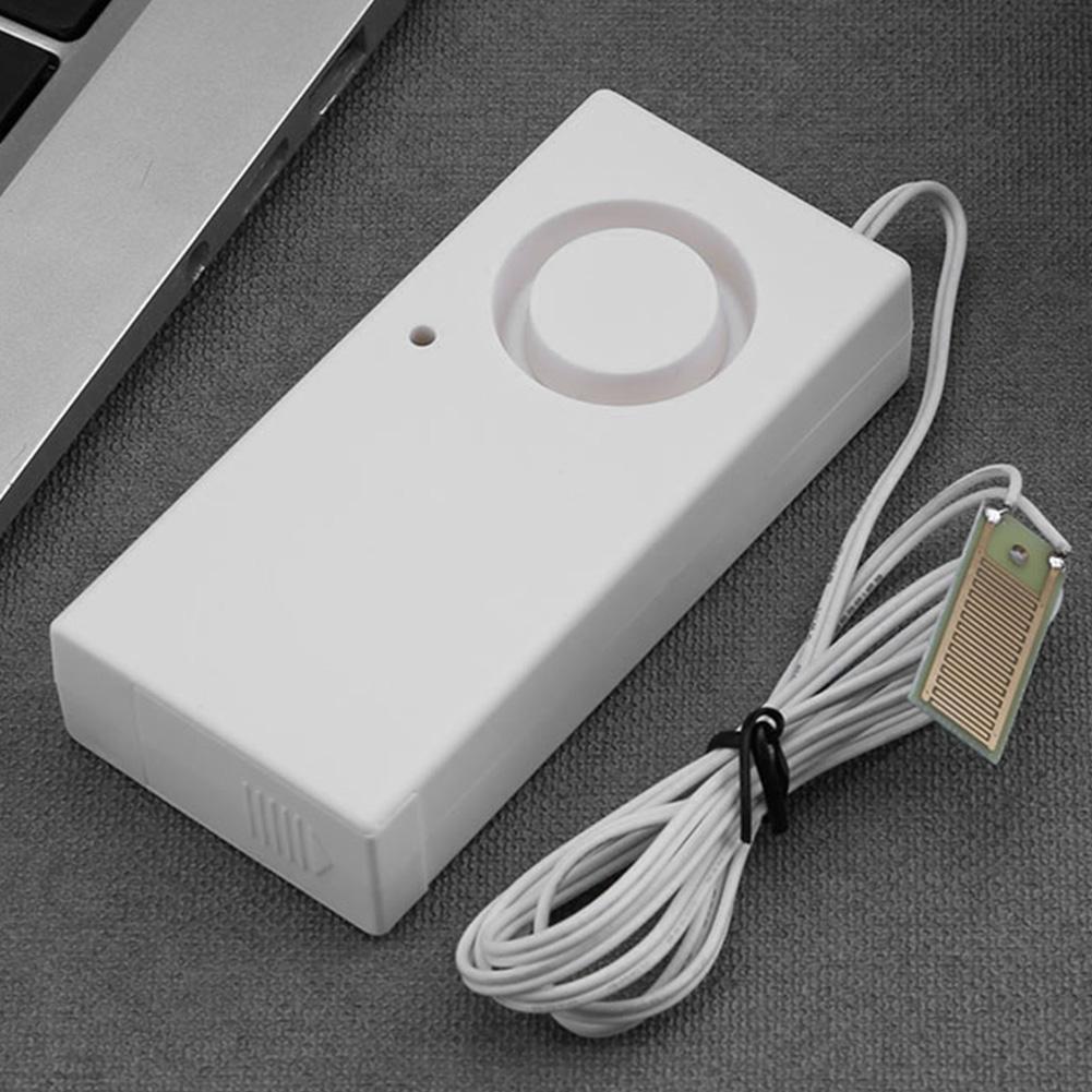 Mini Water Immersion Alarm Battery Powered Water Leak Detector Alarm Loud Soaking Sensor Plastic Household Equipment China Mainland