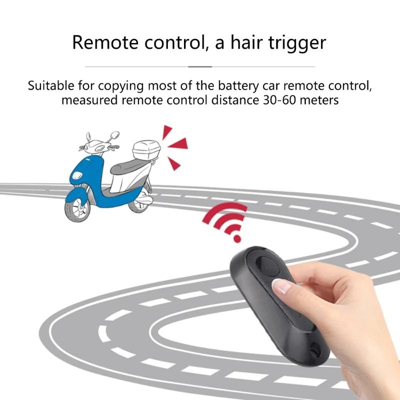 3 Channel Wireless RF Remote Control 315mhz 430mhz 433Mhz Copy Code Garage Gate Duplicator Key Electrical Door Remote Opener