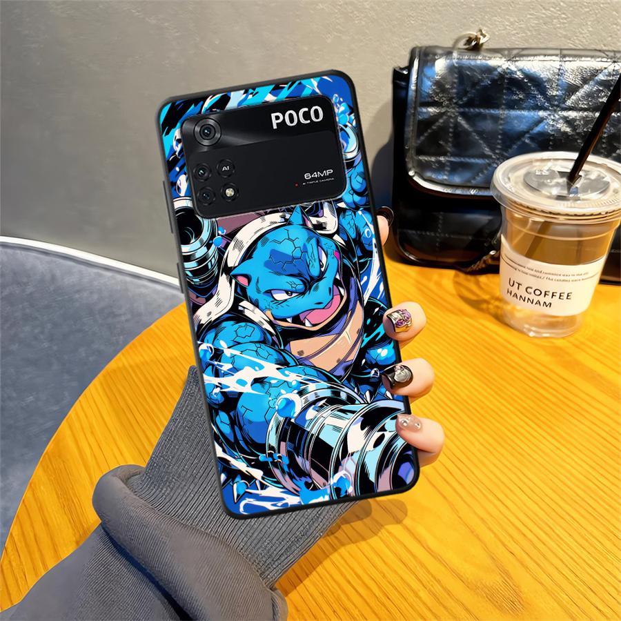 Funda Phone Cover Case for Xiaomi Poco F8 X3 X4 X5 X7 Pro F1 M3 M4 M7 Pro C75 F3 C71 C50 M5 C61 Cute Pikachu Pokemon