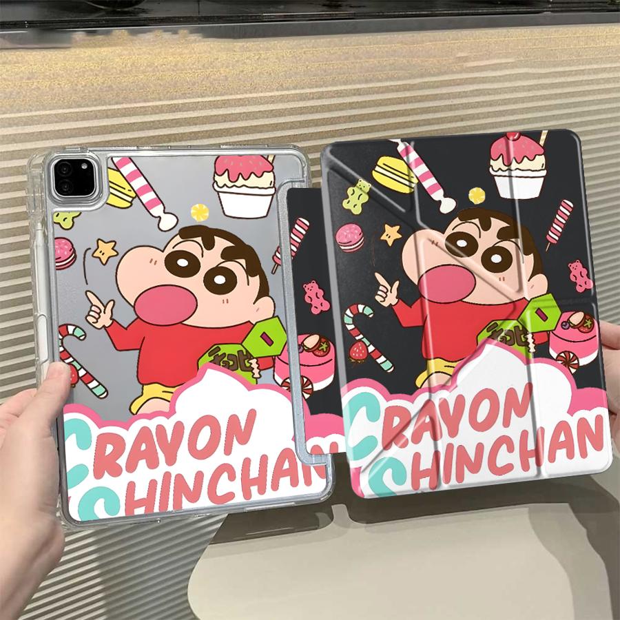 

Funny Crayons Shin-Chan Tablet Case For iPad Mini 6 7 Pro 11th 10th 9th 8th 7th 12.9inch Pro 2025 Air 4 5 M3 M2 1 2 M4 11inch iPad Mini 6 8.3