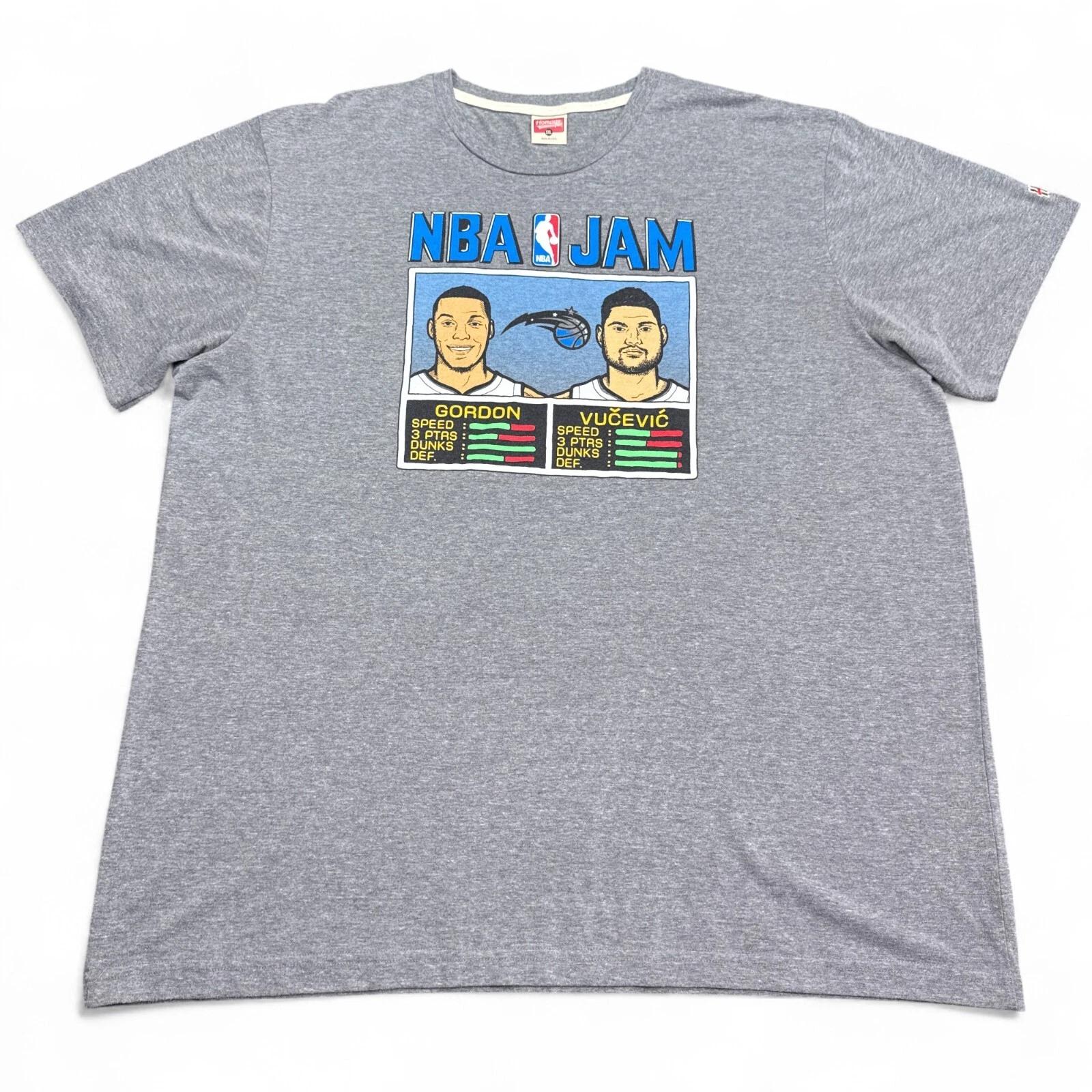 NBA Jam Orlando Magic T Shirt Adult Size 2XL XXL Vintage Style USA Made 2XL